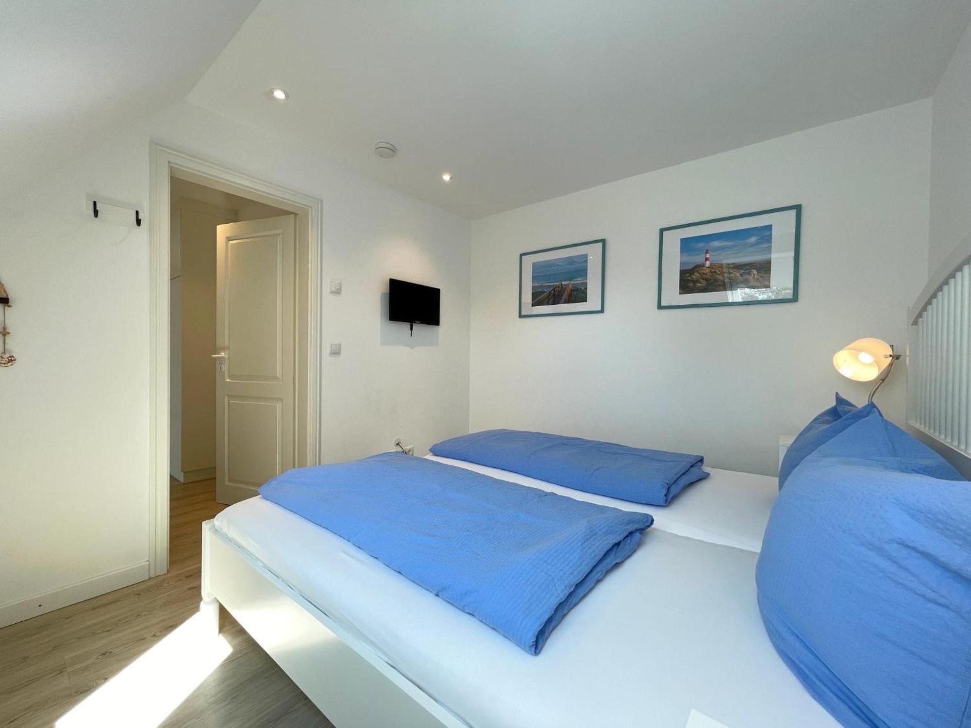 Ferienwohnung Haus Duenenrose Whg 3 Mit Balkon Westerland Esterno foto